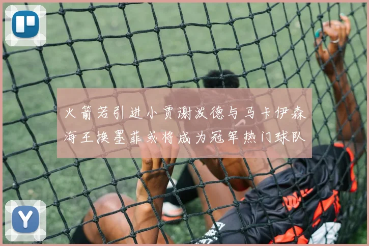 火箭若引进小贾谢泼德与马卡伊森海王换墨菲或将成为冠军热门球队